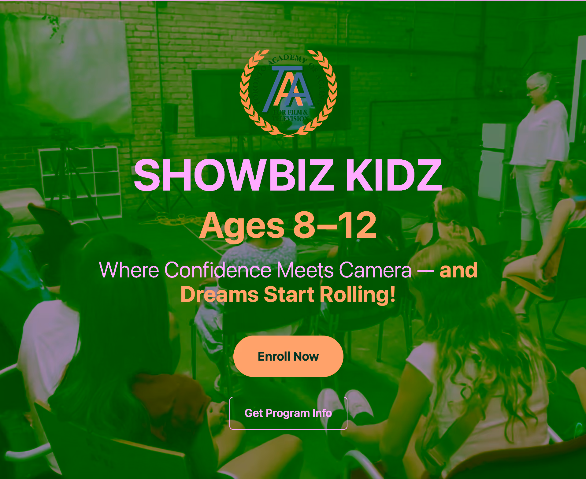 Toronto Academy of Acting - Showbiz Kids